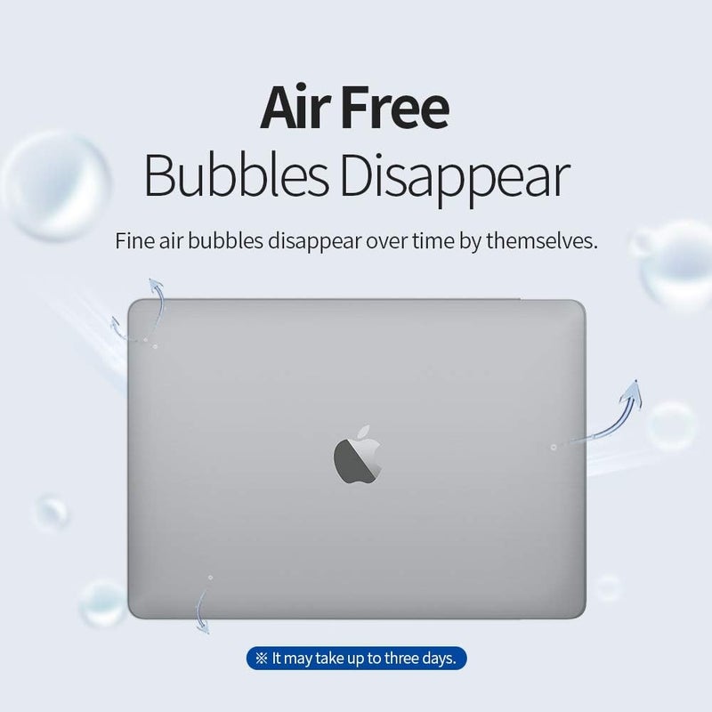 skoko غطاء غير مرئي غير لامع لجسم كامل لجهاز MacBook Air 13 بوصة M4 M3 M2 2025 2024 2022، فيلم حماية TPU مضاد للخدش، - Image 3